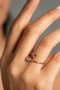 Heliophilia Silver Anillo de Plata de Ley 925 Ajustable